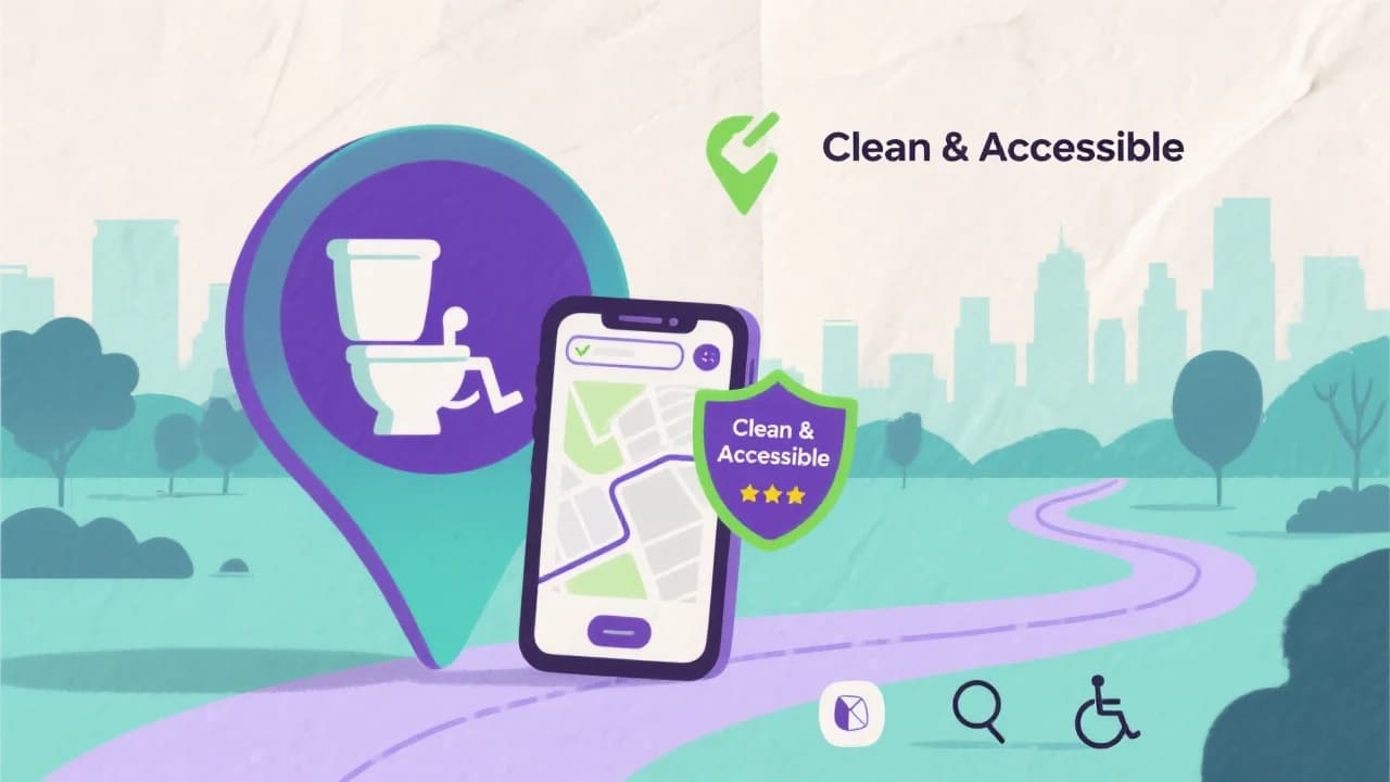 How to Locate a Clean and Accessible Toilet Near You - SEO Blog article cover image